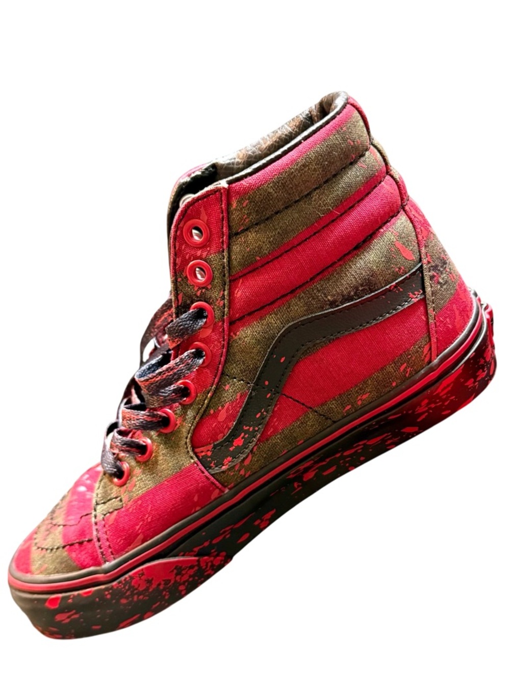 Vans x House of Terror SK8-Hi "The Nightmare on Elm Street" Freddy Krueger - Picture 13 of 14